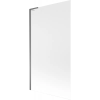 Mexen Next L fürdőkád paraván 1-szárnyú 100 x 150 cm, matt üveg, gunmetal - 895-100-000-03-30-95