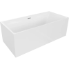 Mexen Nita szabadon álló kád 170 x 80 cm, fehér, króm túlfolyó - 52091708000-01