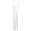Mexen Omaha  Art  decor radiátor 1800 x 420 mm, 655 W, fehér - W208-1800-420-00-20 Dekor radiátor