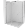 Mexen Omega tolóajtós zuhanykabin 150 x 90 cm, Átlátszó, Króm - 825-150-090-01-00