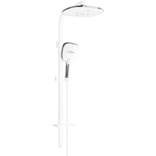 Mexen Q17 Zuhany Szett - Fehér/Króm csaptelep