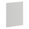 Mexen Rivel elülső rész bordázott fürdőszobai szekrény testhez 30 x 43,5 cm, szürke matt - 91A21-0300-470-1-62