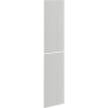Mexen Rivel elülső riffeléses fürdőszobaszekrény korpuszhoz 35 x 80 cm (2 db), szürke matt - 91A21-1600-300-2-62