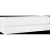 Mexen Rivel fürdőszobai alsószekrény 160 cm, 2 fiók, barázdált, fehér matt - 91A20-16047-2-BFF01