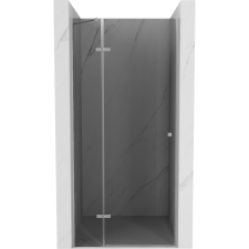 Mexen Roma lengő zuhanyajtó 90 cm, Sötétszürke, Króm - 854-090-000-01-40 kád, zuhanykabin