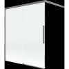 Mexen Rox 2-panel toló kádparaván 140 x 150 cm, átlátszó, gun metal - 8C9-140-003-95-00