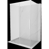 Mexen Rox-3S L 3-falú, tolóajtós zuhanykabin 140 x 75 cm, átlátszó, fehér - 8C2L-140-075-20-00-3S