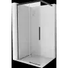 Mexen Rox Walk-in zuhanyfal 90 x 200 cm, átlátszó 8 mm, fekete - 8C2-090-003-70-00