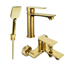 Mexen Royo R62 kád készlet, Arany - 72203R62-50 csaptelep