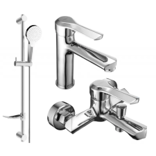 Mexen Sabre DF05 kád készlet, Króm - 72103DF05-00 csaptelep