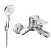 Mexen Sabre R74 fürdőkád csaptelep zuhanyteleppel, Króm - 7213R74-00