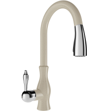 Mexen Savita  mosogató csaptelep  , beige  - 672601-69 Konyhai csap csaptelep