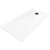 Mexen Stone+   SMC zuhanytálca 180 x 90 cm, fehér ,  takaró fekete - 44109018-B Kompozit zuhanytálca Kompozit zuhanytálca