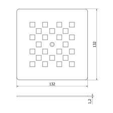 Mexen Stone+ zuhanytálca burkolata, Fehér - 44910020 fürdőkellék