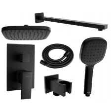 Mexen Uno DR33 Fekete Zuhanygarnitúra fürdőkellék