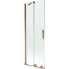 Mexen Velar Kádparaván 2 részes  csúszó 70 x 150 cm,  átlátszó nano, rózsa arany - 896-070-000-01-60 Kádparaván