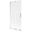 Mexen Velar L 2-szárnyú kádparaván, toló, 95 x 150 cm, fagyott, króm - 896-095-003-31-01