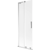 Mexen Velar L kádparaván, 2-szárnyú tolóajtó, 75 x 150 cm, matt, króm - 896-075-003-31-01