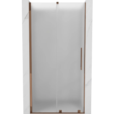 Mexen Velar toló zuhanyajtó 110 cm, zúzmarás, rózsaarany - 871-110-000-31-60 kád, zuhanykabin