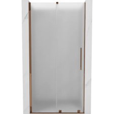 Mexen Velar tolóajtós zuhanyajtó 110 cm, zúzmara, rózsaarany - 871-110-000-31-60 fürdőkellék