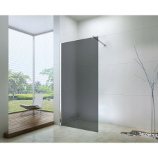 Mexen zuhanyparaván Walk-in 80 cm, szürke, beépíthető kád, zuhanykabin