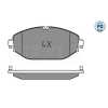 MEYLE fékbetétkészlet, tárcsafék MEYLE 025 220 7619/PD