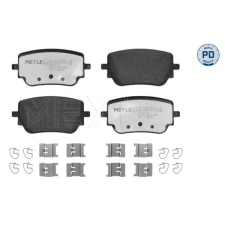 MEYLE fékbetétkészlet, tárcsafék MEYLE 025 229 8718/PD autóalkatrész