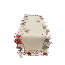 Mézeskalács mintás karácsonyi asztali futó - 40x110 cm party kellék