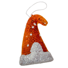  Mézeskalácsos sapka akasztós dísz 12cm dekorációs kellék