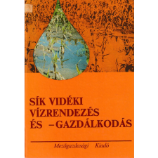 Mezőgazdasági Sík vidéki vízrendezés és- gazdálkodás antikvárium - használt könyv