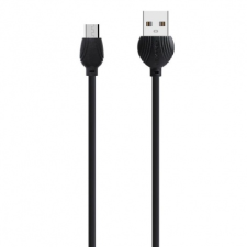 MG AWEI CL-61 USB / Micro USB kábel 2.5A 1m, fekete kábel és adapter