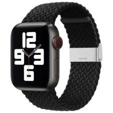 MG Braided szíj Apple Watch Ultra 42/44/45/49mm, black okosóra kellék