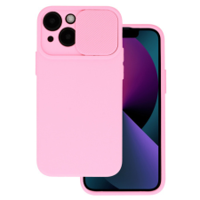 MG Camshield Soft tok iPhone 13, rózsaszín tok és táska