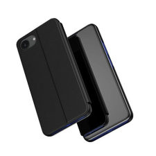 MG Clear View könyv tok iPhone 16e, fekete tok és táska