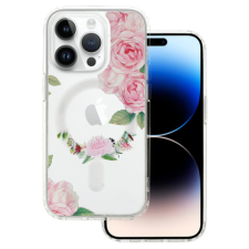 MG Flower MagSafe tok iPhone 13 Pro, pink flower tok és táska