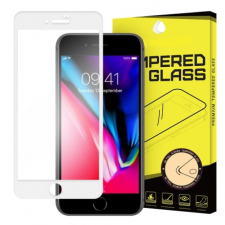 MG Full Glue Super Tough üvegfólia iPhone 7/8/SE 2020, fehér mobiltelefon kellék
