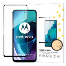 MG Full Glue Super Tough üvegfólia Motorola Moto G71 5G, fekete mobiltelefon kellék