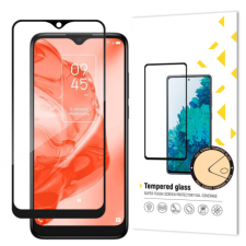 MG Full Glue üvegfólia TCL 205, fekete mobiltelefon kellék