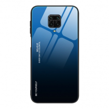 MG Gradient Glass műanyag tok Huawei P40 Lite, fekete/kék tok és táska