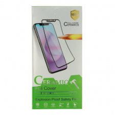 MG Hard Ceramic üvegfólia Xiaomi Mi Note 10 Lite, fekete mobiltelefon kellék