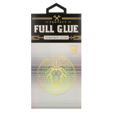 MG Hard Full Glue üvegfólia iPhone 7 / 8, fekete mobiltelefon kellék