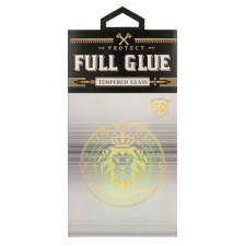 MG Hard Full Glue üvegfólia Motorola Moto G50 5G, fekete mobiltelefon kellék