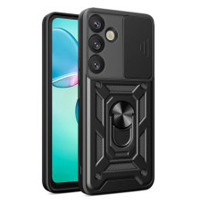 MG Hybrid Armor Camshield tok Samsung Galaxy S25 Plus, fekete tok és táska