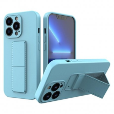MG Kickstand szilikon tok iPhone 13 Pro, kék tok és táska