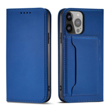 MG Magnet Card bőr könyvtok Samsung Galaxy A23 5G, kék tok és táska