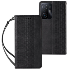 MG Magnet Strap bőr könyvtok Samsung Galaxy A13 5G, fekete tok és táska