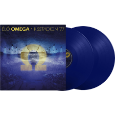 MG RECORDS ZRT. Omega - Élő Omega (Kisstadion '77) (Blue Vinyl) (Vinyl LP (nagylemez)) rock / pop