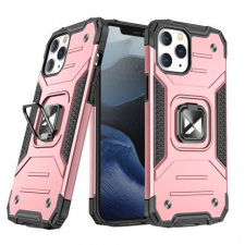 MG Ring Armor műanyag tok iPhone 13 Pro Max, rózsaszín tok és táska