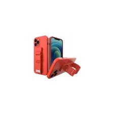 MG Rope szilikon tok iPhone 13 Pro Max, piros tok és táska