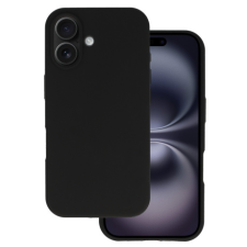 MG Silicone Lite tok iPhone 16 Plus, fekete tok és táska
